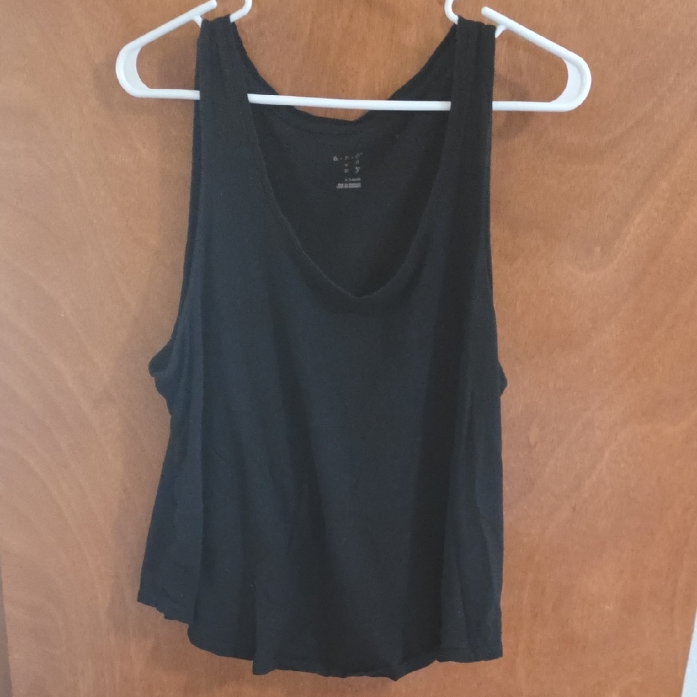 a new day Black Tank Top